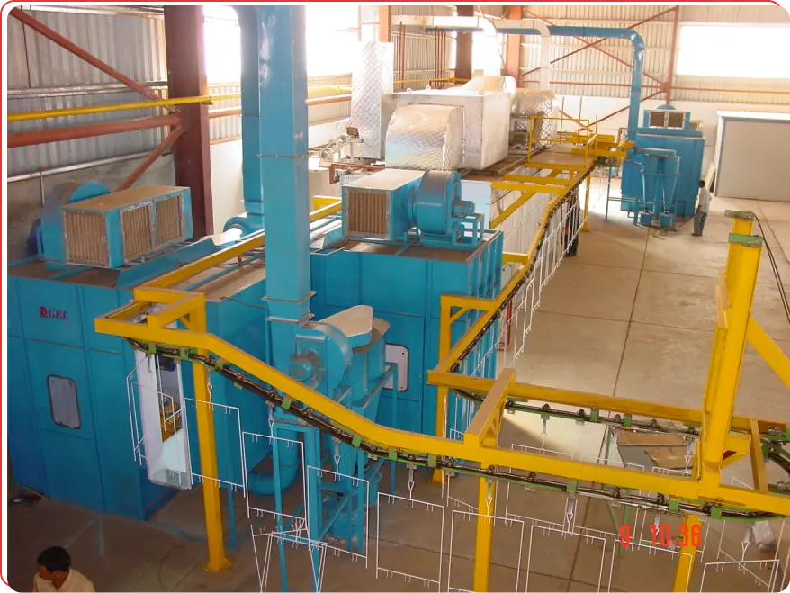 Powder Coating Plant